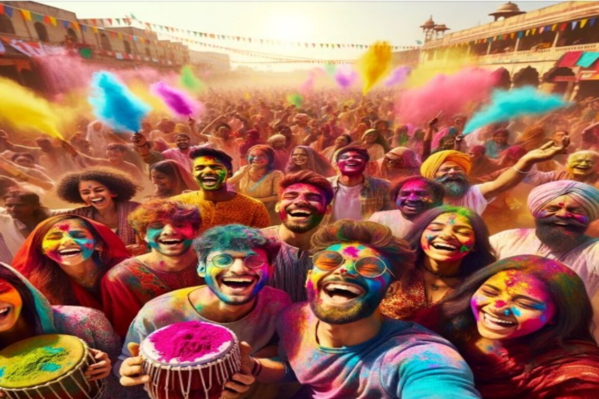 celebrate Holi